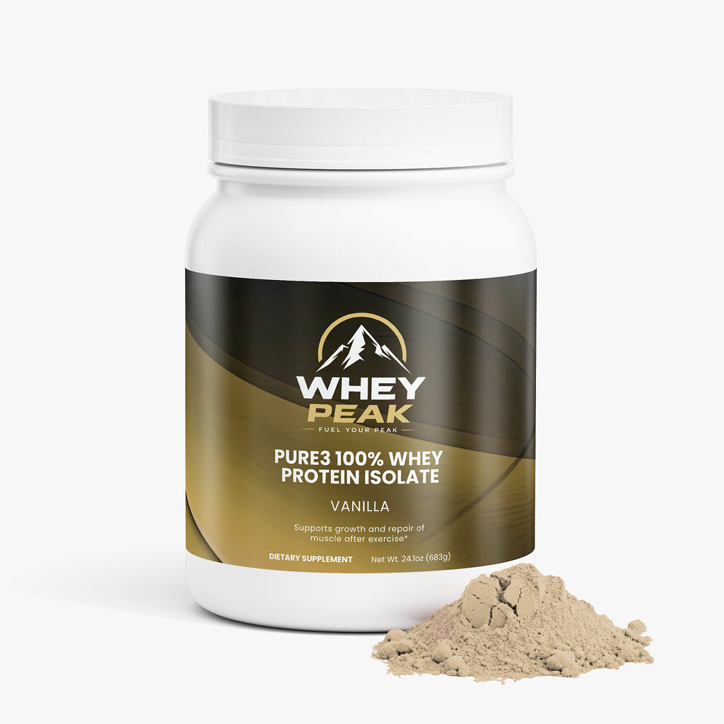 Pure3 100% Whey Protein Isolate (Vanilla)