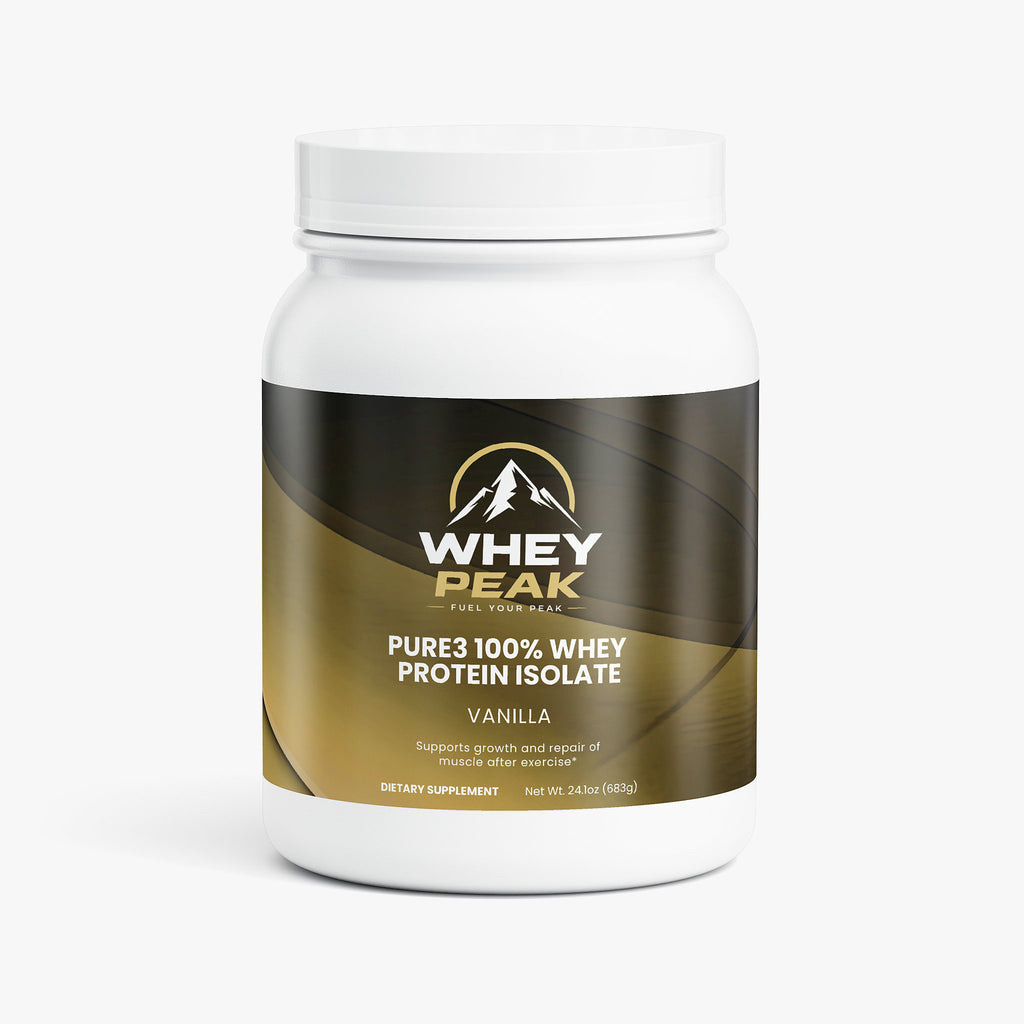 Pure3 100% Whey Protein Isolate (Vanilla)