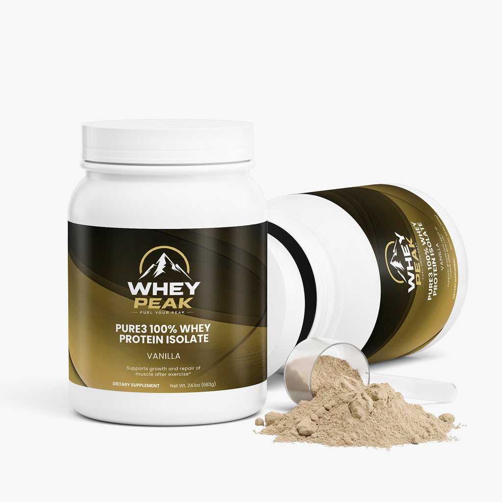 Pure3 100% Whey Protein Isolate (Vanilla)