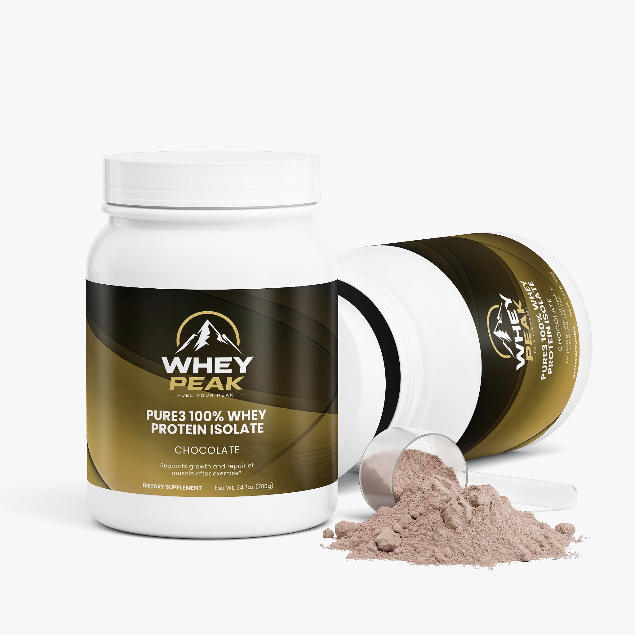 Pure3 100% Whey Protein Isolate (Chocolate)