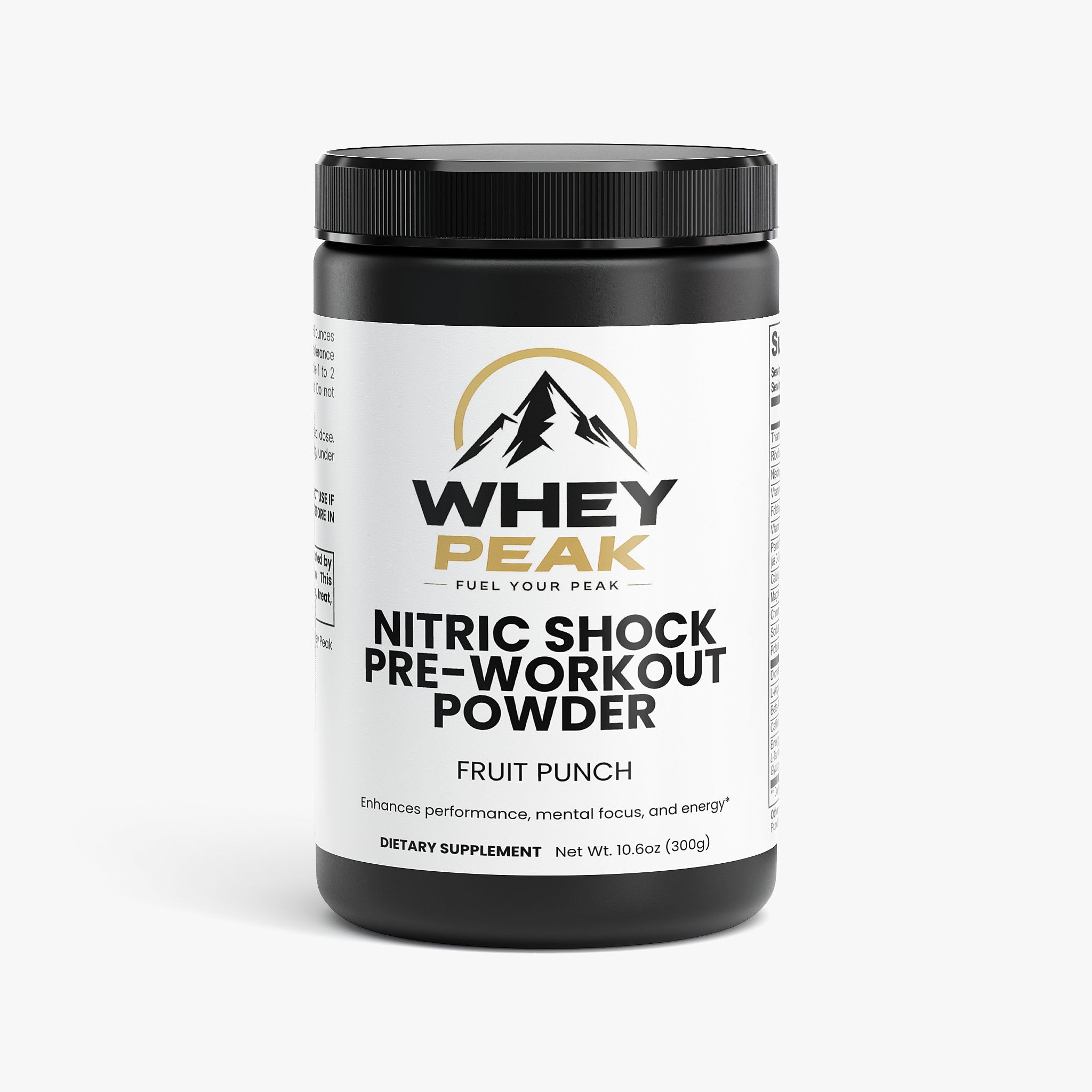 Nitric Shock Pre-Workout Powder (Fruit Punch)